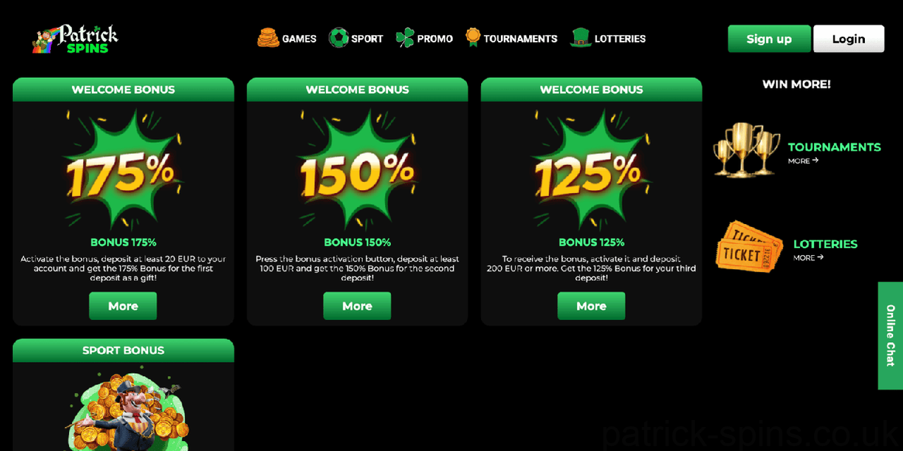 Patrickspins Casino Casino